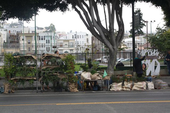 The Flyway Rest Stop on Valencia Street.