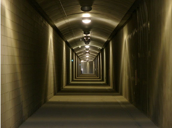 The Cal Park Tunnel as it looked in July. Photo: ##http://www.flickr.com/photos/jef/4853385025/in/photostream/##Jeff Poskanzer##