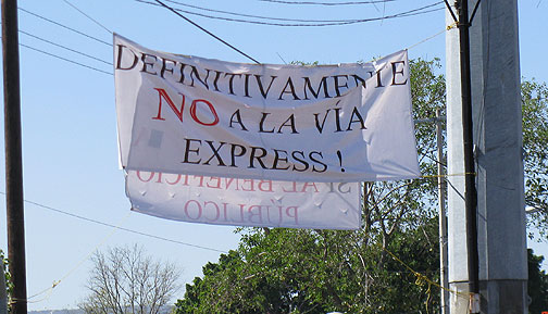 Definitely No to the Freeway! (La Via Express)