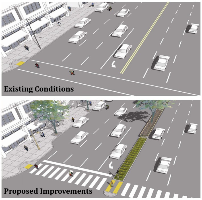 El Camino Complete Streets Existing & Proposed