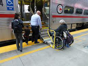 Caltrain Wheelchair