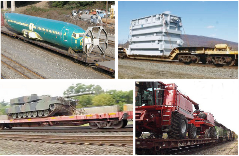 Large Rail Freight Items