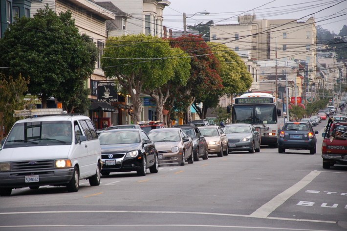 Ninth Avenue in the Inner Sunset. Photo: Aaron Bialick