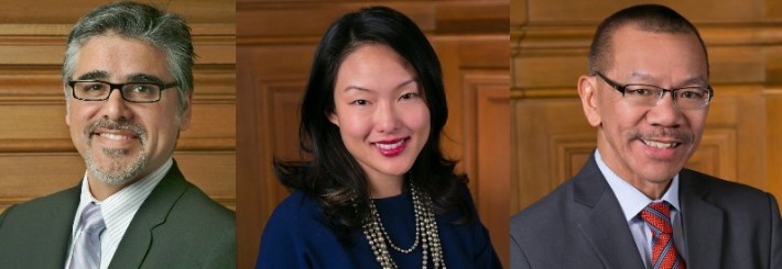 Supervisors John Avalos, Jane Kim, and Norman Yee. Image: Board of Supervisors