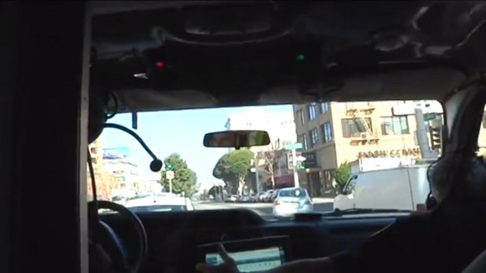 SFFD doesn't have any data on what delays its vehicles, but as Stanley Roberts' latest "People Behaving Badly" segment shows, drivers routinely fail to make way for ambulances. Image: ##https://youtube.com/watch?v=N1hPs8i5V84##KRON 4##