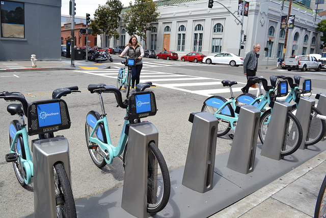 Proposed locations were announced for some 700 new bike share stations. Image: Bay Area Bike Share