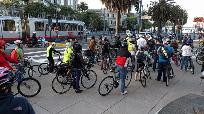 An image from last year's Ride of Silence. Photo: Streetsblog