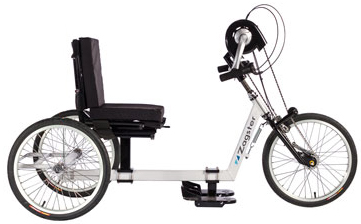 A "hand cycle" provided by Zagster. Photo: Zagster's web page