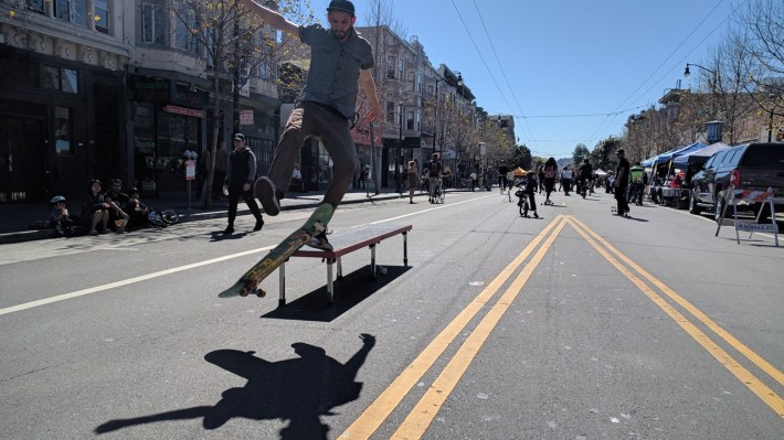 Holy skateboard! Photo: Streetsblog/Rudick