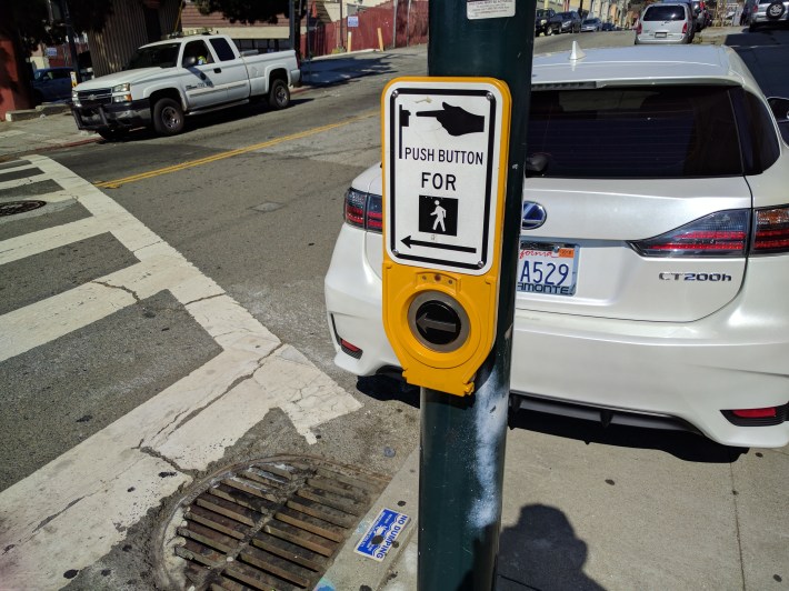 Between cars regularly parking on the sidewalk and beg buttons and countdown timers that go too fast for seniors to cross, the situation is untenable.