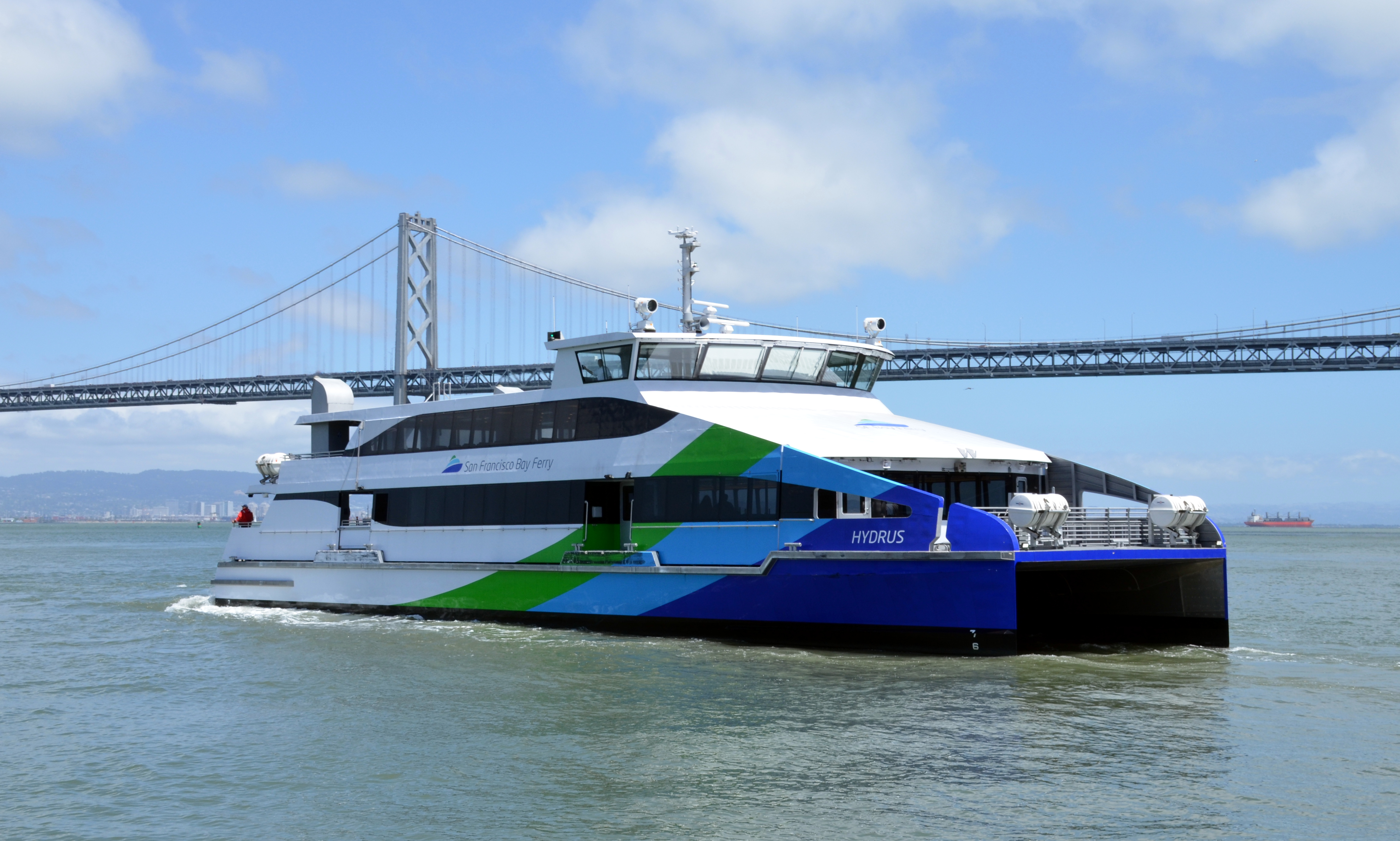 Can Ferries Connect Bay Area Rail Streetsblog San Francisco   San Francisco Bay Ferry Hydrus May 2017 