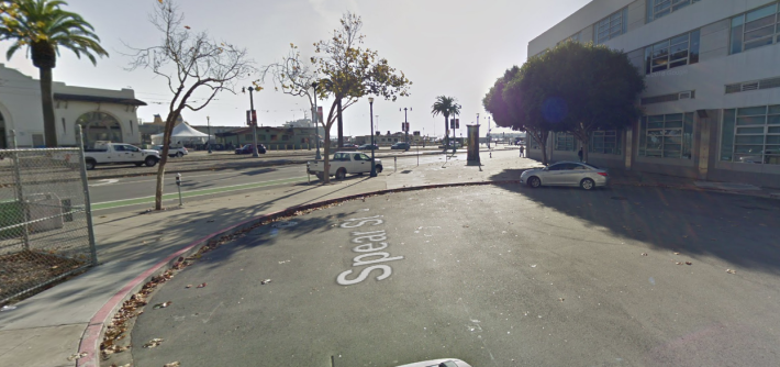 $900 to use this area for a few hours for a public event? Image: Google Streetview
