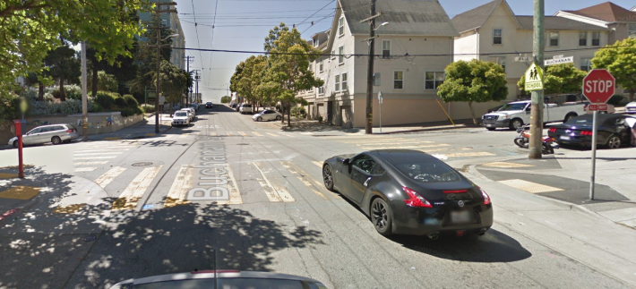 Page and Buchanan, currently. Image: Google Maps