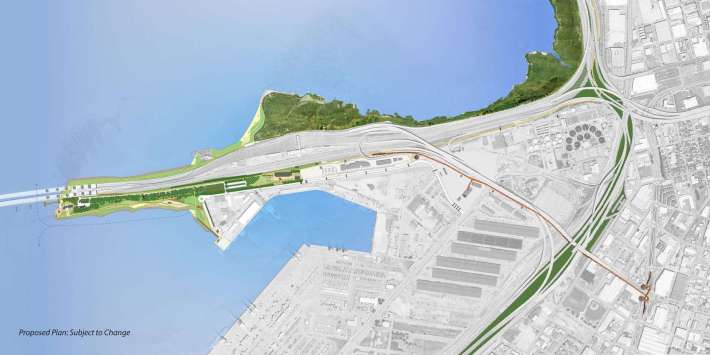 Proposed park plan. Image: MTC