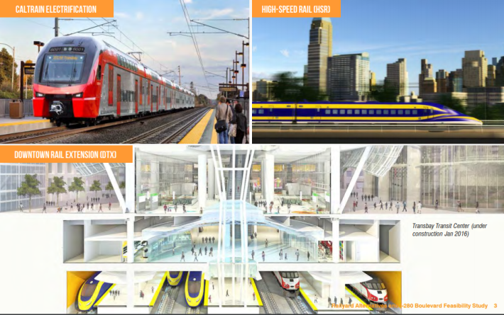 The rail components of the future Transbay Transit Centers train station. Image: SF Planning