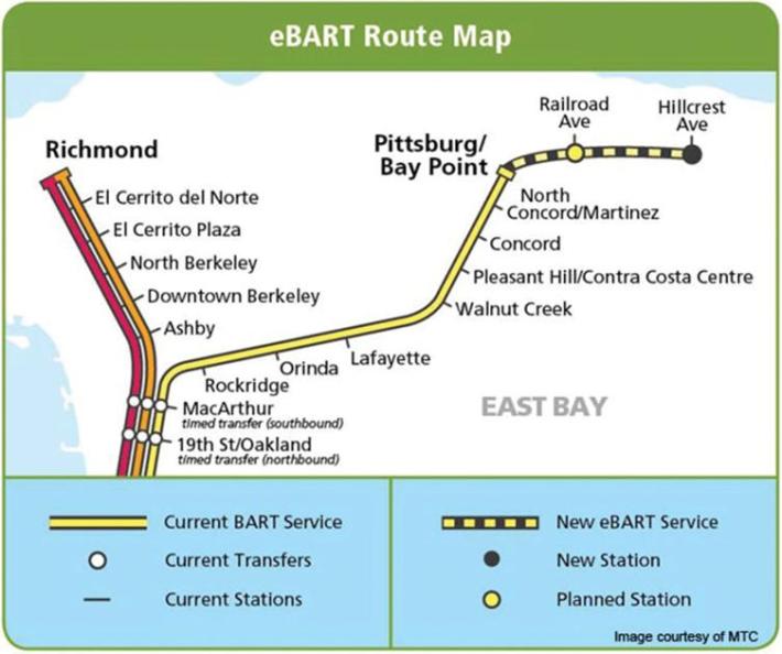 Map from MTC