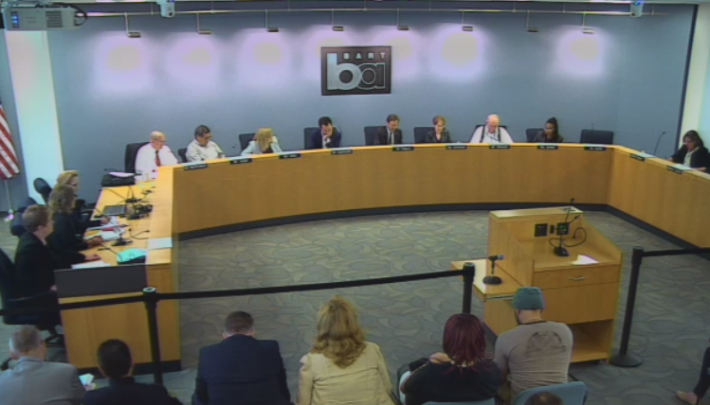 The BART board heard from staff and the public about proposed security upgrades to BART