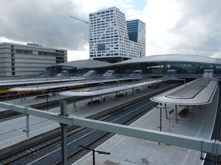 Utrecht Central station. Photo: Wikimedia Commons