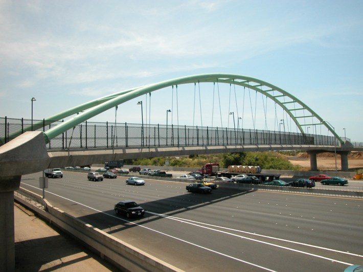 SGA's Berkeley ped and bike overpass. Image: SGA