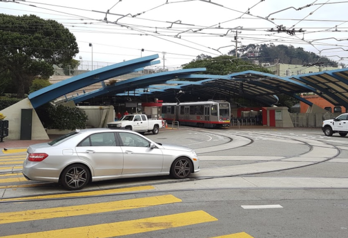 L and K Ingleside trains will bypass West Portal Station, seen above, starting in August. Photo: Streetsblog/Rudick