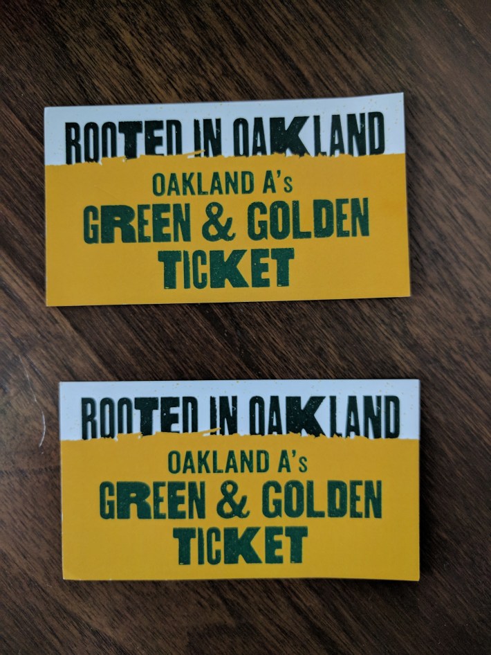 Donate now and be entered to win two free tickets to an Oakland A's game!
