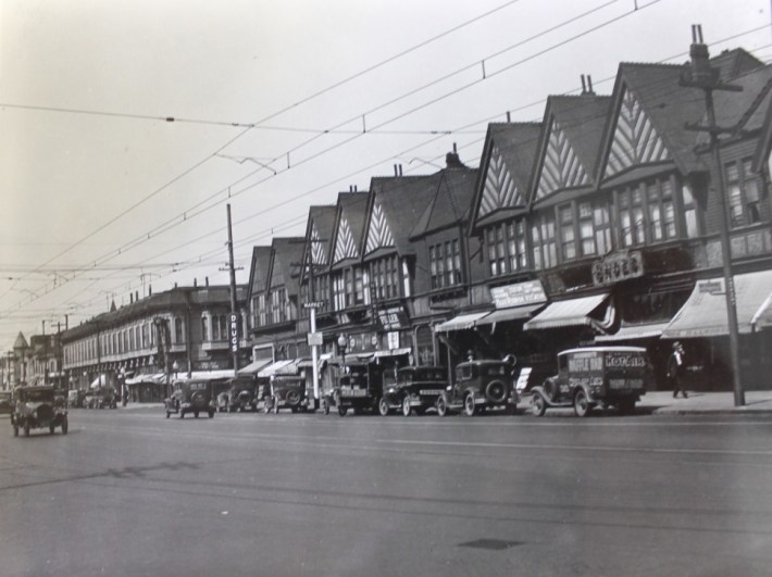 West Oakland’s commercial district in 1940. Photo courtesy of the Oakland Library, Oakland History Room