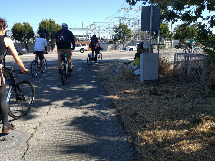 Unfortunately, prettier areas of the park are in places split up by large road intersections with beg buttons