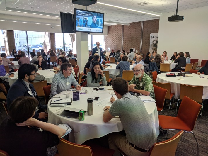 The audience at Monday afternoons forum. Photo: Streetsblog/Rudick