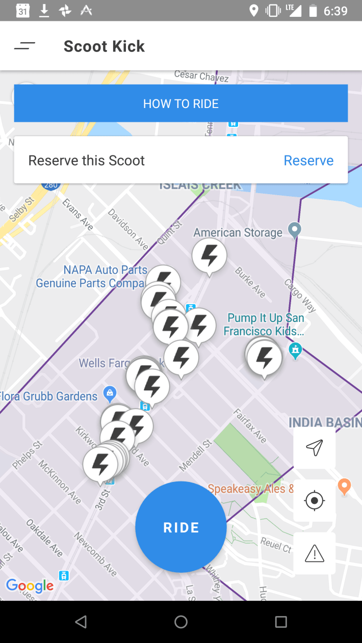 Scoot deployment in the Bayview
