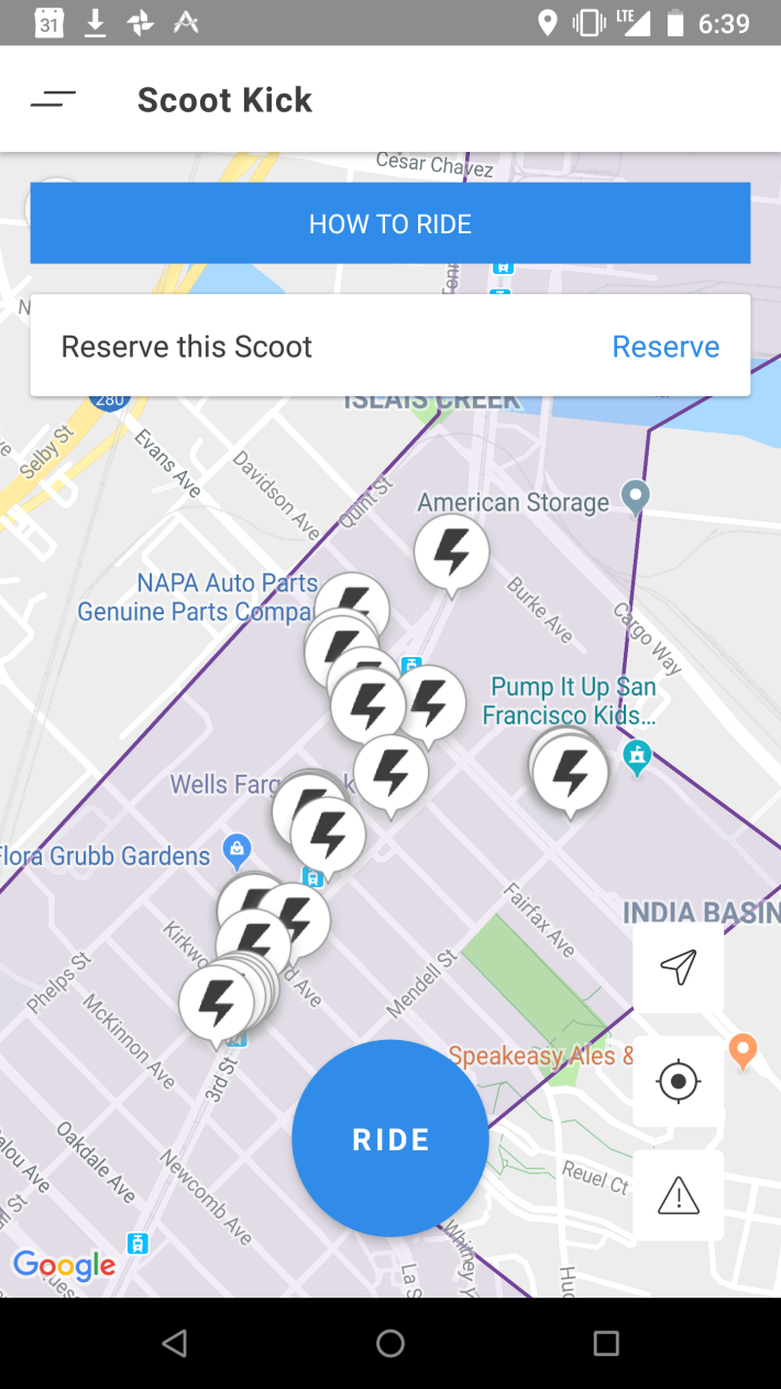 Scoot deployment in the Bayview