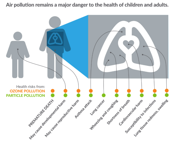 Chart: American Lung Association