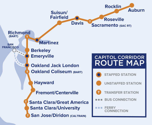 CapCorridorroute-map
