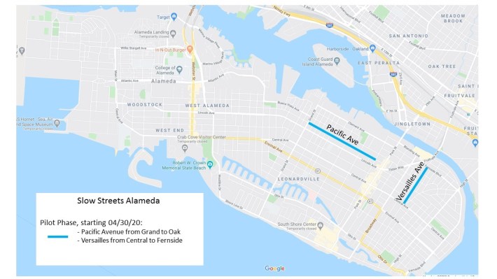 Slow Streets Alameda information page