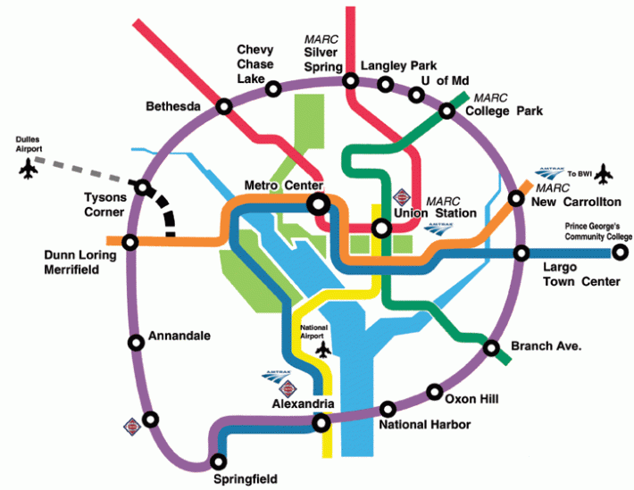 The purple line is designed to connect transit inaccessible communities to DCs Metro and rail system. But it also includes brownfield restoration along the way to maintain community backing