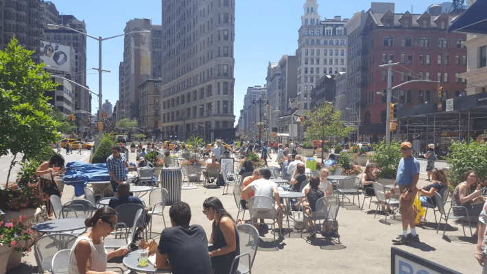 What was "street" is now "park" in New York City