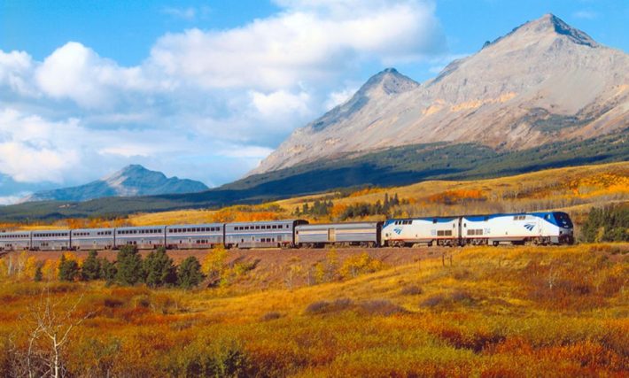 The California Zephyr--one of several Amtrak trains that spends nights in California doing nothing. Photo: Amtrak