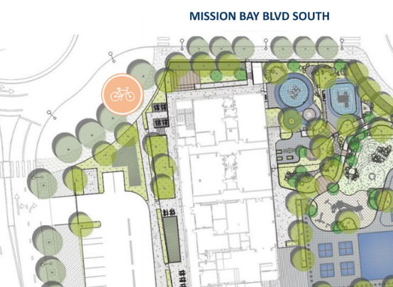 A look at the school and campus, with the traffic circle in the upper right. Image: SFUSD