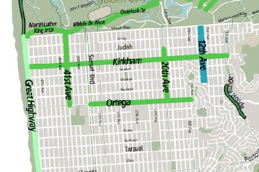 The SFMTA's 'slow streets' page on April 9. Image via twitter