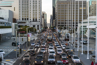 Bad "busy" on Howard Street. Photo: Sergio Ruiz