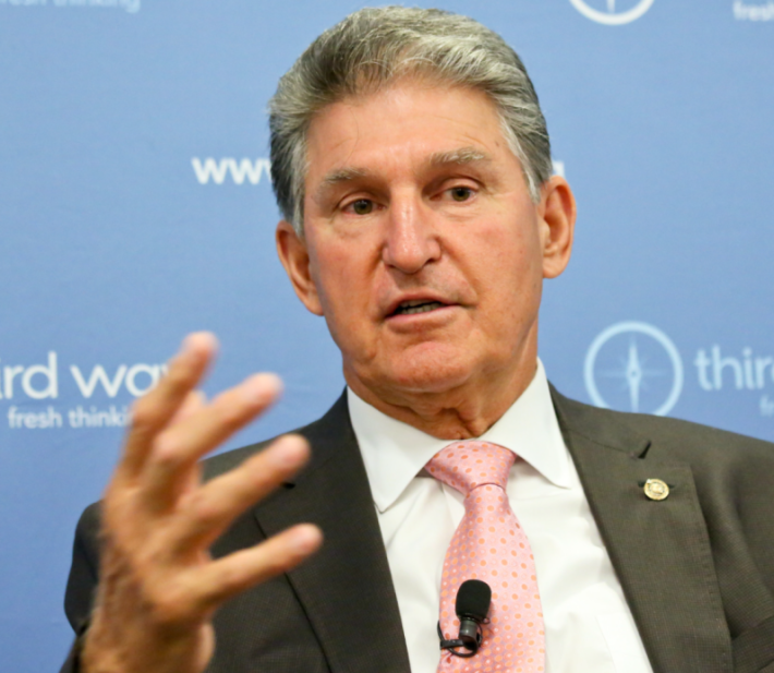 Senator Joe Manchin II (D-W.Va). Image via Third Way