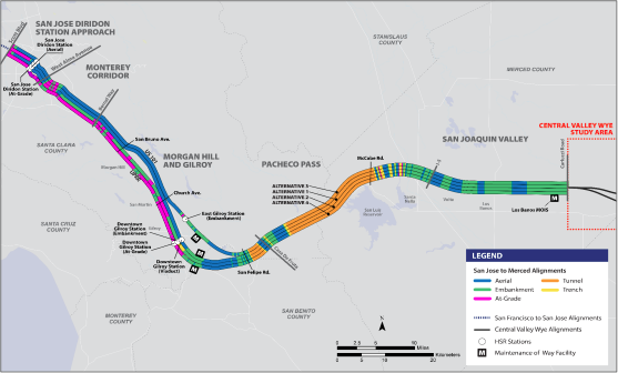 Map, CaHSRA