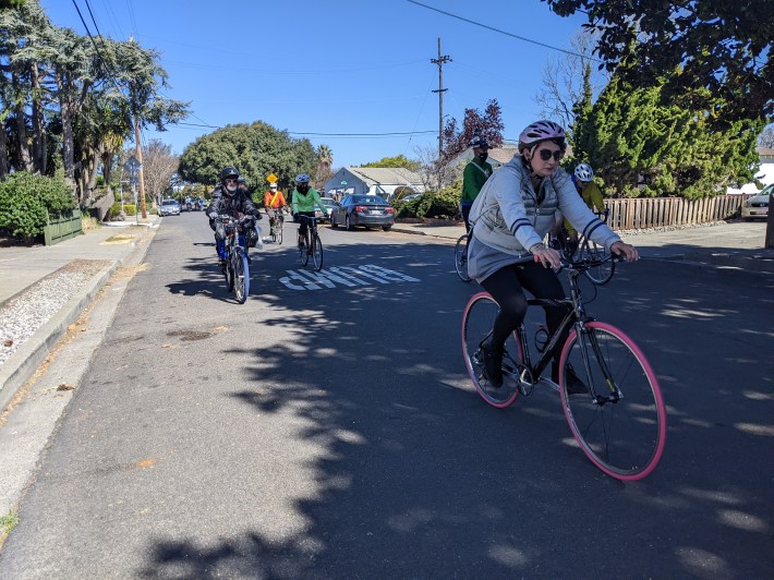 The ride headed towards the short. Photo: Streetsblog/Rudick