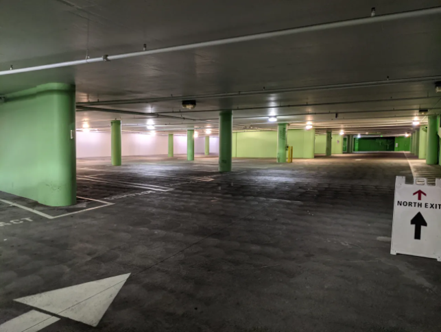 The parking garage lobbyists pretend doesn't exist. Photo: Streetsblog/Rudick