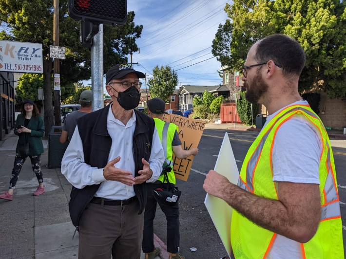 Oakland Cit Councilmember Dan Kalb and Bryan Culbertson