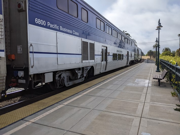 Welcome to Carpinteria via Amtrak!