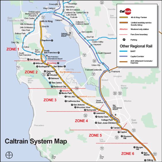 CaltrainandCap