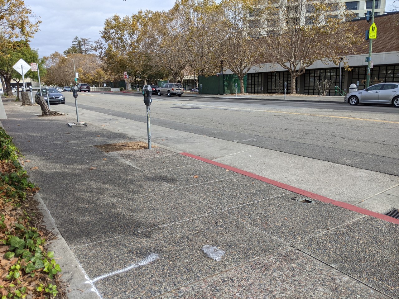 Actually, there was plenty of legal street parking, and there were spots in the BART surface lot