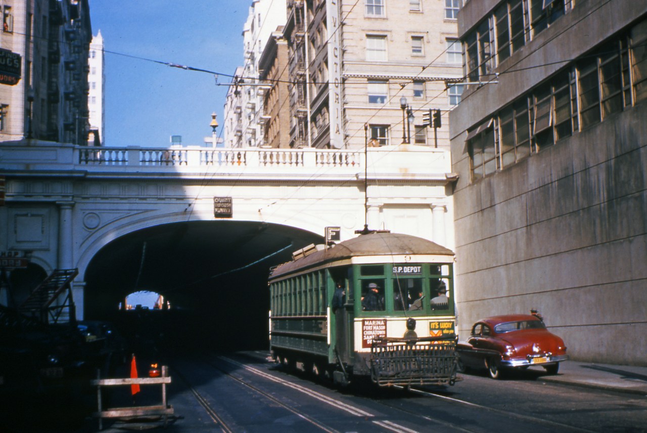 Basically, we built a subway under a subway. Photo: Market Street Railway.