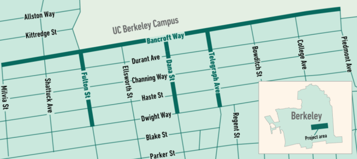 Map image from the city of Berkeley