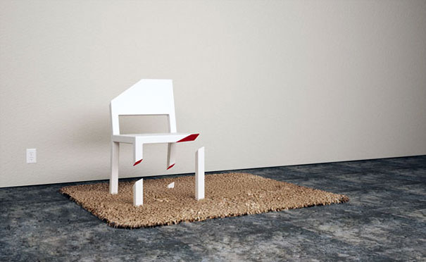"Cut Chair" by Peter Bristol
